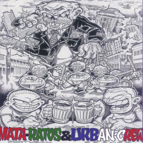 Mata Ratos/Urban Crew-Lisbonne vs Paris"Split cd"